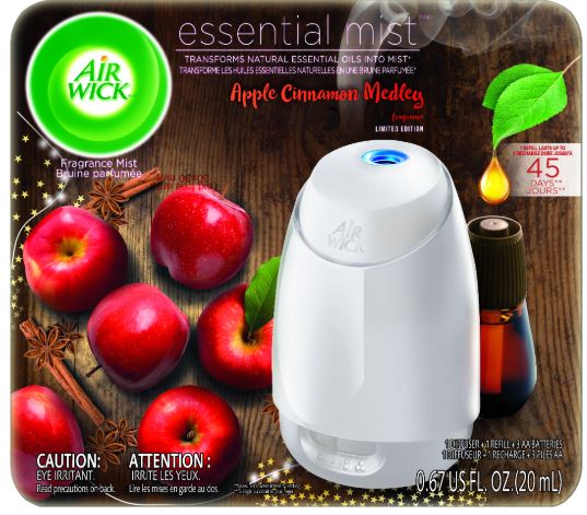 AIR WICK® Essential Mist - Apple Cinnamon Medley - Kit (Discontinued)